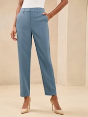 Lipsy Blue Tapered Trousers - Image 1 of 4