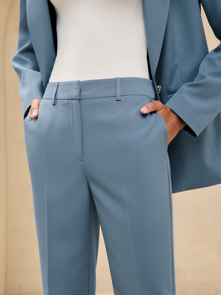 Lipsy Blue Tapered Trousers - Image 2 of 4
