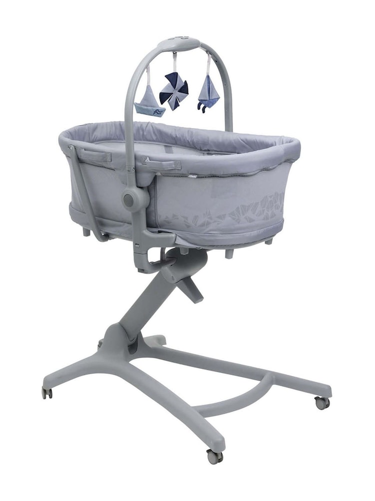 Chicco Grey Baby Hug Pro 5 in 1 Chair Cosy Crib Portable Bassi Highchair - Image 1 of 4