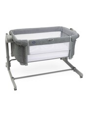 Chicco Dark Grey Next2Me Magic Evo Bedside Crib - Image 2 of 5