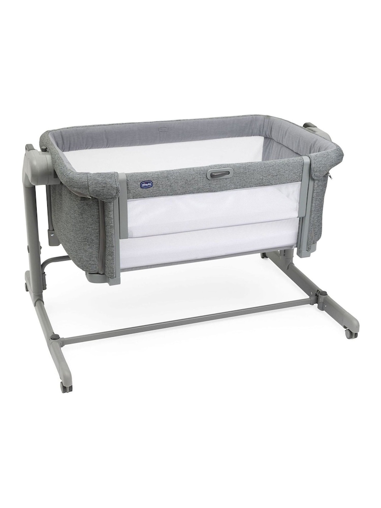 Chicco Dark Grey Next2Me Magic Evo Bedside Crib - Image 2 of 5
