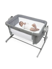 Chicco Dark Grey Next2Me Magic Evo Bedside Crib - Image 5 of 5
