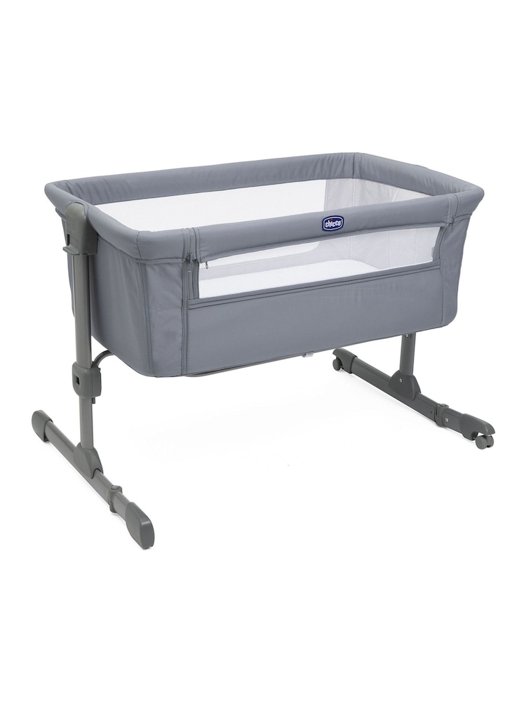 Chicco Stone Next2Me Essential Dune Relux Bedside Crib - Image 2 of 6