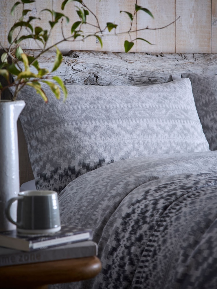 Bedlam Grey Game Glow in the Dark 100% Cotton Duvet Cover Set - Image 2 of 5