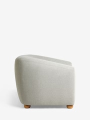 Petite Boucle Light Grey Chester Armchair - Image 7 of 9