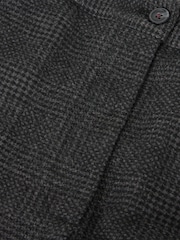 White Stuff Black Una Tweedy Wide Leg Trousers - Image 6 of 6