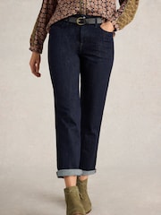 White Stuff Blue Taylor Straight Jeans - Image 1 of 6
