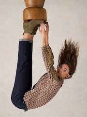 White Stuff Blue Taylor Straight Jeans - Image 4 of 6