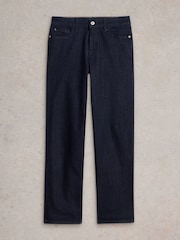 White Stuff Blue Taylor Straight Jeans - Image 5 of 6