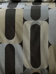 Fusion Charcoal Mulford Check Plush Duvet Cover Set - Image 4 of 4