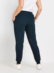 M&Co Blue Cuffed Drawtsring Joggers - Image 3 of 5
