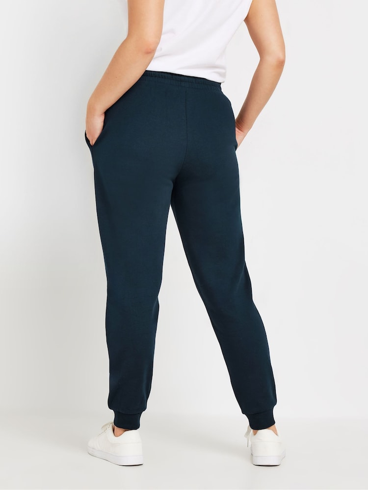 M&Co Blue Cuffed Drawtsring Joggers - Image 3 of 5