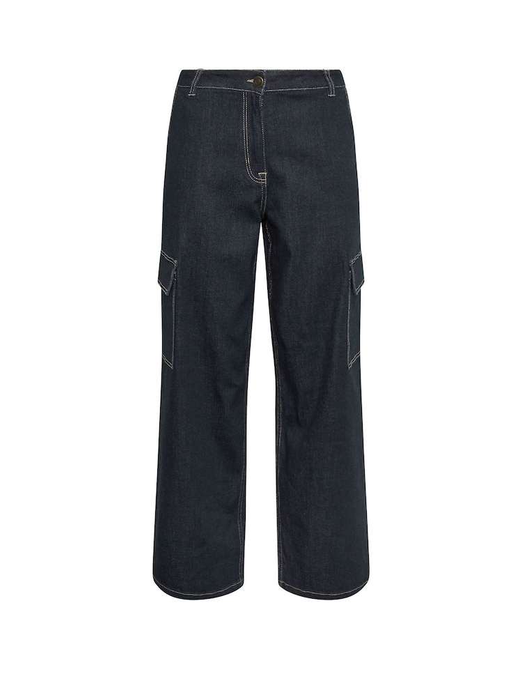 M&Co Blue Cargo Jeans - Image 6 of 6