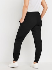 M&Co Black Cuffed Joggers 2 Pack - Image 4 of 7