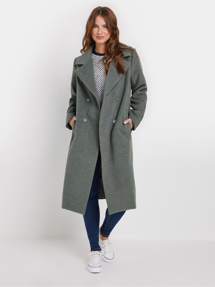 M&Co Grey Tailored Coat - Image 1 of 5