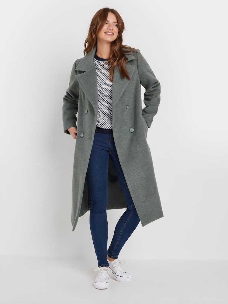 M&Co Grey Tailored Coat - Image 2 of 5
