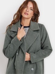 M&Co Grey Tailored Coat - Image 4 of 5