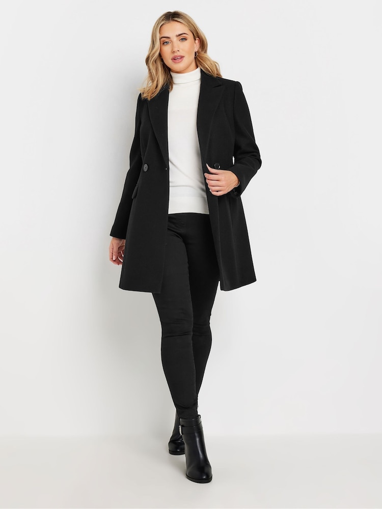 M&Co Black Tailored Coat - Image 2 of 5