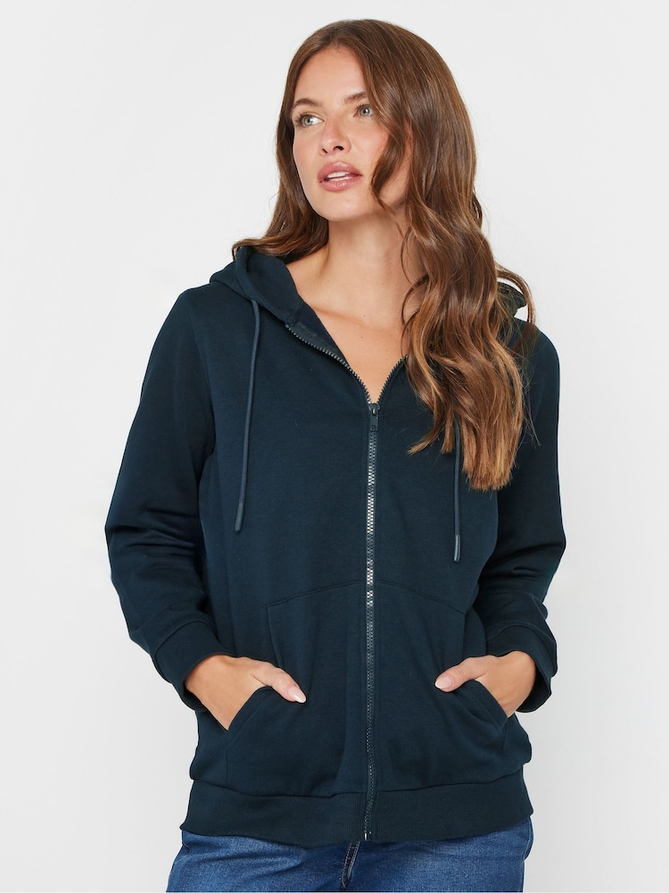 M&Co Blue Zip Hoodies - Image 1 of 5