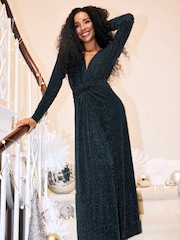M&Co Black Long Sleeve Brillo Dress - Image 2 of 6