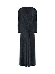 M&Co Black Long Sleeve Brillo Dress - Image 6 of 6
