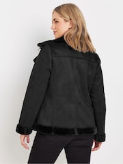 M&Co Black Aviator Jacket - Image 3 of 5