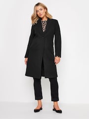 M&Co Black Tailored City Coat - Image 1 of 5