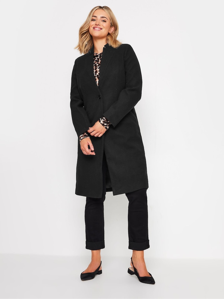 M&Co Black Tailored City Coat - Image 2 of 5