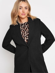 M&Co Black Tailored City Coat - Image 4 of 5