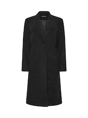 M&Co Black Tailored City Coat - Image 5 of 5