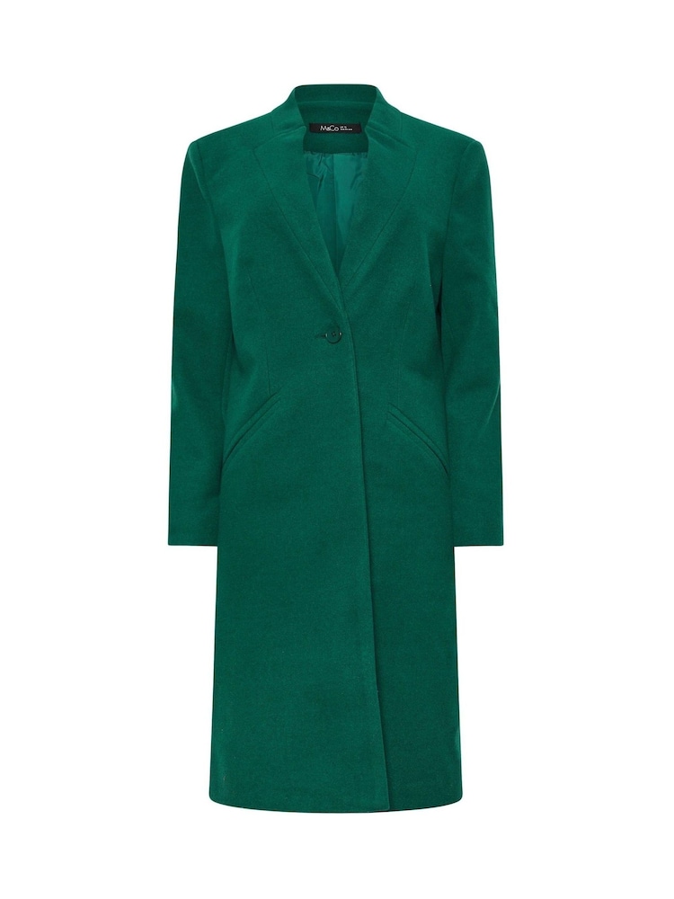 Verde - M&Co Tailored City Coat - Imagen 5 de 5 Verde - M&Co Tailored City Coat - Imagen 5 de 5