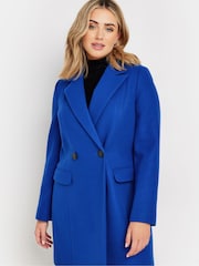 M&Co Blue Tailored Coat - Image 4 of 5