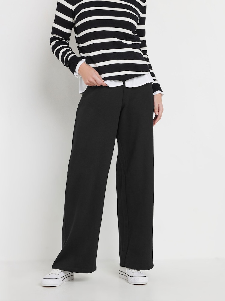 Negro - M&Co Wide Leg Joggers - Imagen 1 de 5 Negro - M&Co Wide Leg Joggers - Imagen 1 de 5