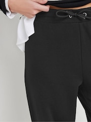 Negro - M&Co Wide Leg Joggers - Imagen 4 de 5