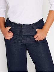 M&Co Blue Wide Leg Jeans - Image 4 of 5