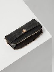 Luella Grey Large Eileen Zip Around Black Purse - Image 2 of 5