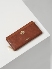 Luella Grey Large Red Eileen Zip Around Purse - Image 1 of 5