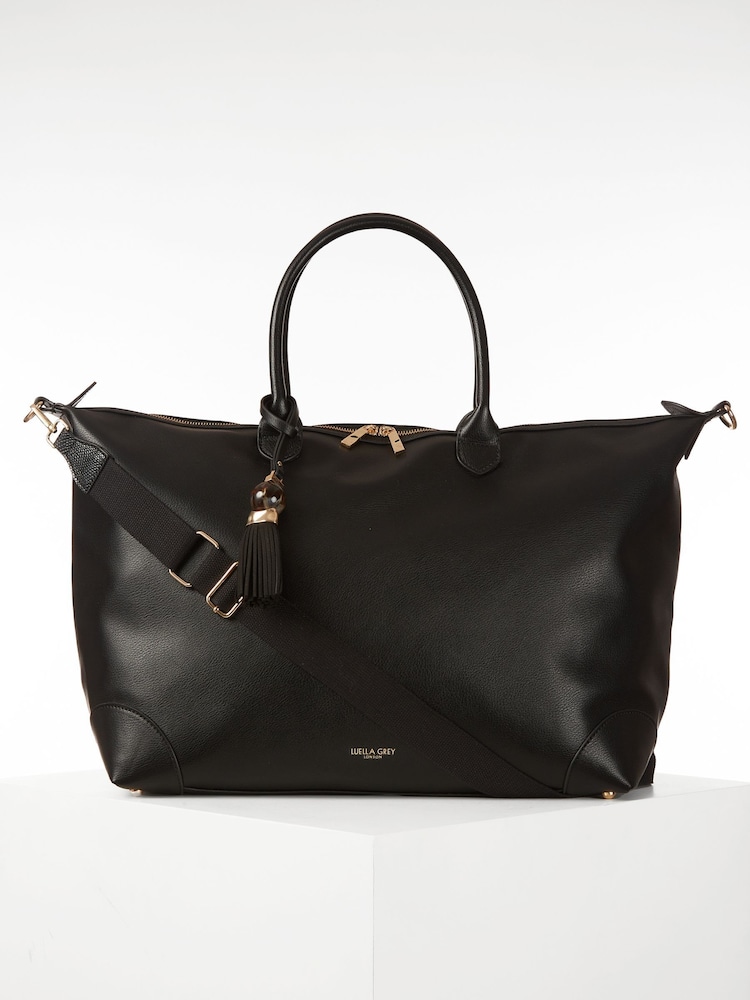 Luella Grey Lana Weekend Travel Black Holdall - Image 2 of 5