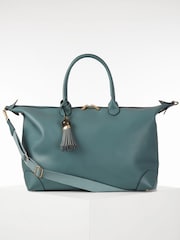 Luella Grey Blue Lana Weekend Travel Holdall - Image 3 of 4