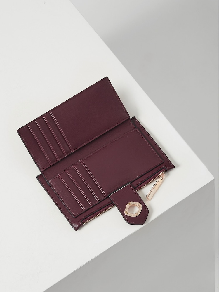 Luella Grey Medium Purple Alison Purse - Image 2 of 5