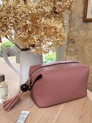 Luella Grey Pink Virginia Wash Bag - Image 1 of 4