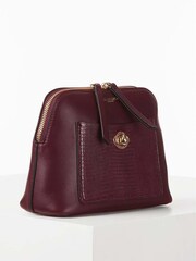 Luella Grey Burgundy Miley Make Up Bag - Image 2 of 5