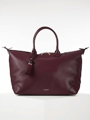 Luella Grey Purple Lana Weekend Travel Holdall - Image 1 of 5