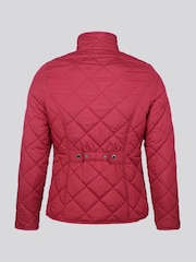 U.S. Polo Assn. Red Womens Lightweight Quilted Jacket - Image 8 of 11