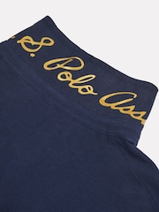 U.S. Polo Assn. Womens Blue 100% Cotton Player 3 Polo Shirt - Image 8 of 9