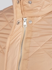 U.S. Polo Assn. Natural Womens Lightweight Quilted Jacket - Image 10 of 12