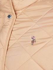 U.S. Polo Assn. Natural Womens Lightweight Quilted Jacket - Image 11 of 12