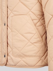 U.S. Polo Assn. Natural Womens Lightweight Quilted Jacket - Image 12 of 12