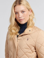 U.S. Polo Assn. Natural Womens Lightweight Quilted Jacket - Image 2 of 12