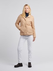 U.S. Polo Assn. Natural Womens Lightweight Quilted Jacket - Image 3 of 12